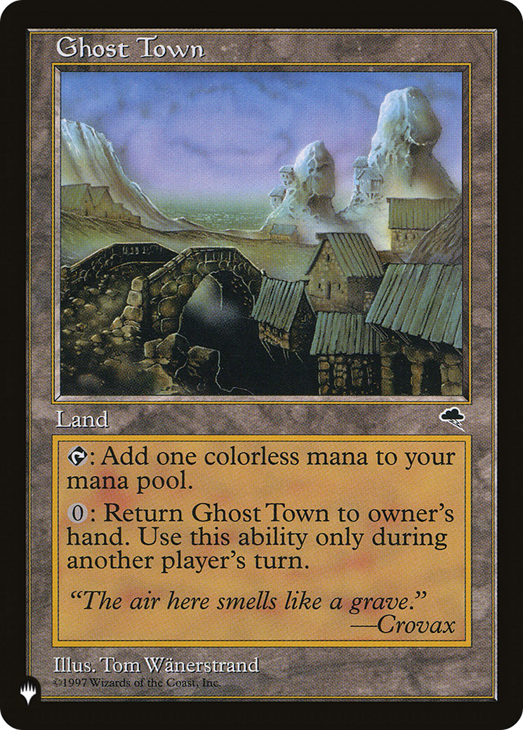 Ghost Town [The List] | Spectrum Games