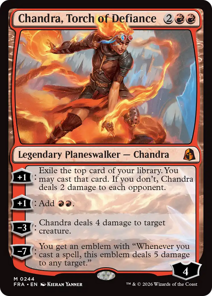 Chandra, Torch of Defiance [Reality Fracture] | Spectrum Games