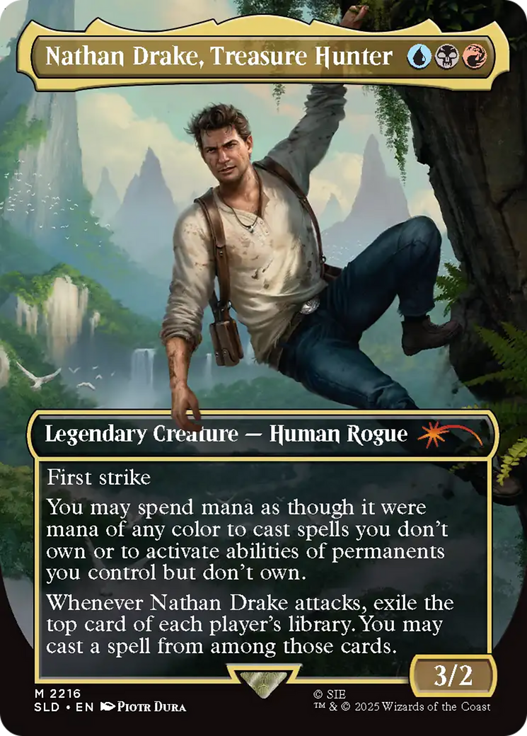 Nathan Drake, Treasure Hunter [Secret Lair Drop Series] | Spectrum Games
