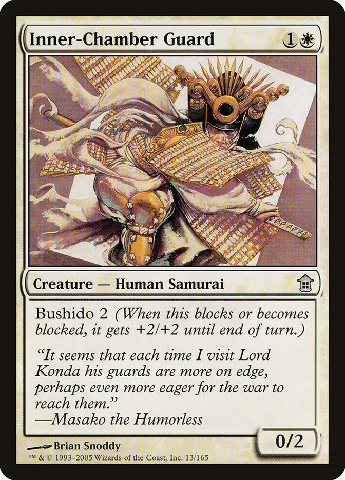 Inner-Chamber Guard [Saviors of Kamigawa] | Spectrum Games