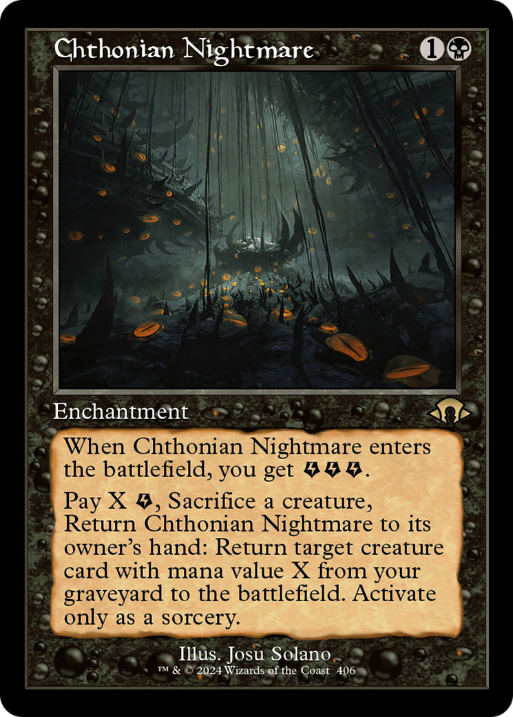 Chthonian Nightmare (Retro) [Modern Horizons 3] | Spectrum Games