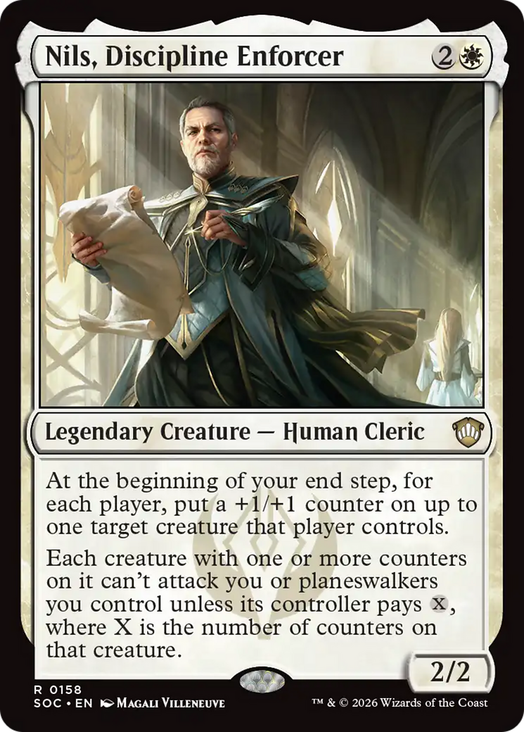 Nils, Discipline Enforcer [Secrets of Strixhaven Commander] | Spectrum Games