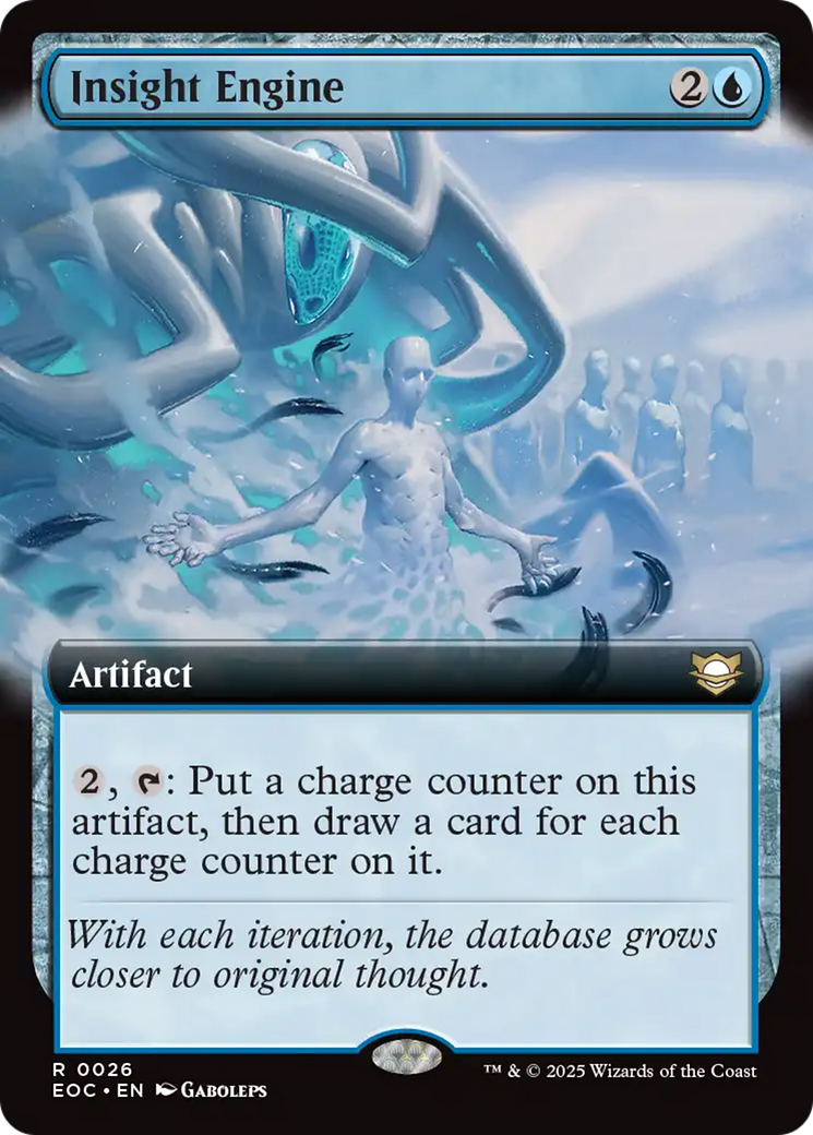Insight Engine (Extended Art) [Edge of Eternities Commander] | Spectrum Games