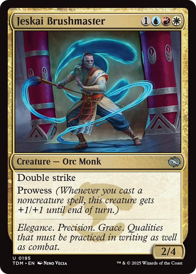 Jeskai Brushmaster [Tarkir: Dragonstorm] | Spectrum Games