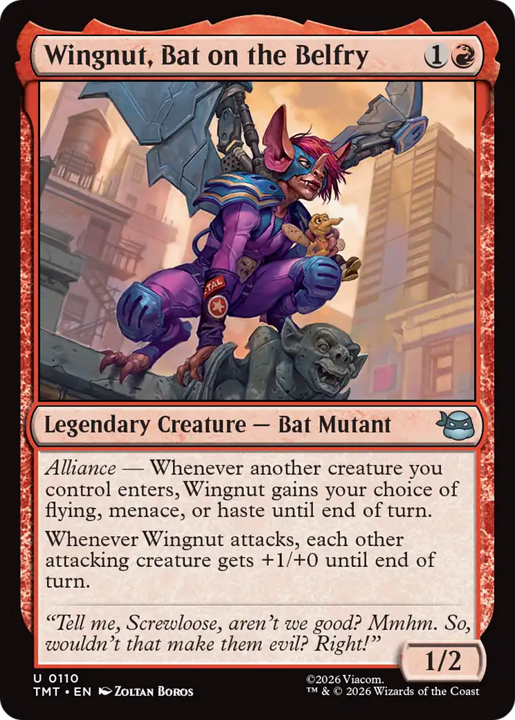 Wingnut, Bat on the Belfry [Teenage Mutant Ninja Turtles] | Spectrum Games