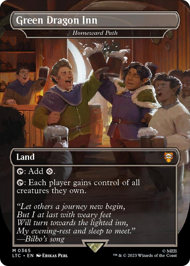 Green Dragon Inn - Homeward Path [The Lord of the Rings: Tales of Middle-Earth Commander] | Spectrum Games