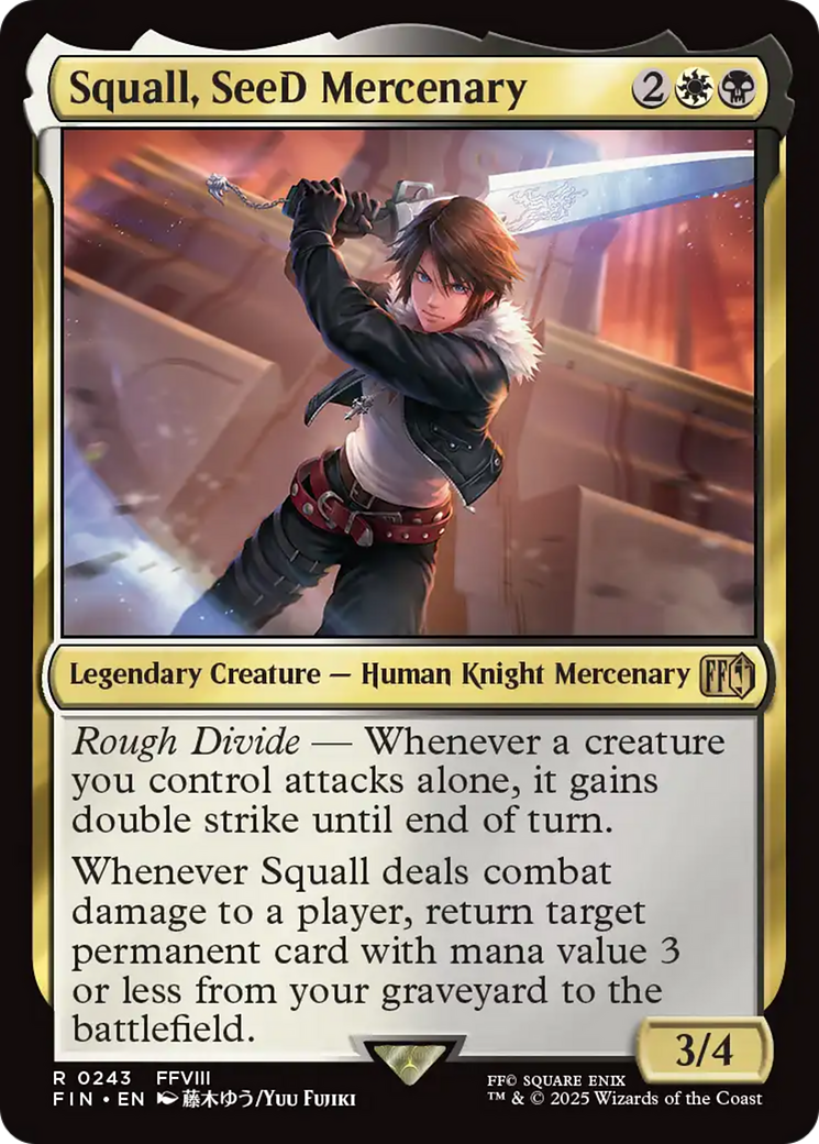 Squall, SeeD Mercenary [FINAL FANTASY] | Spectrum Games