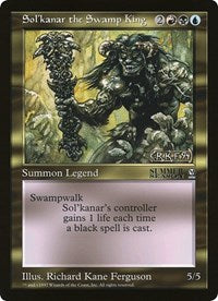 Sol'kanar the Swamp King (Oversized) [Oversize Cards] | Spectrum Games