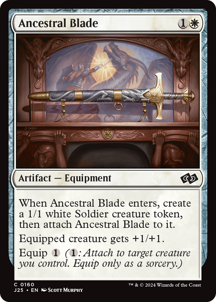 Ancestral Blade [Foundations Jumpstart] | Spectrum Games