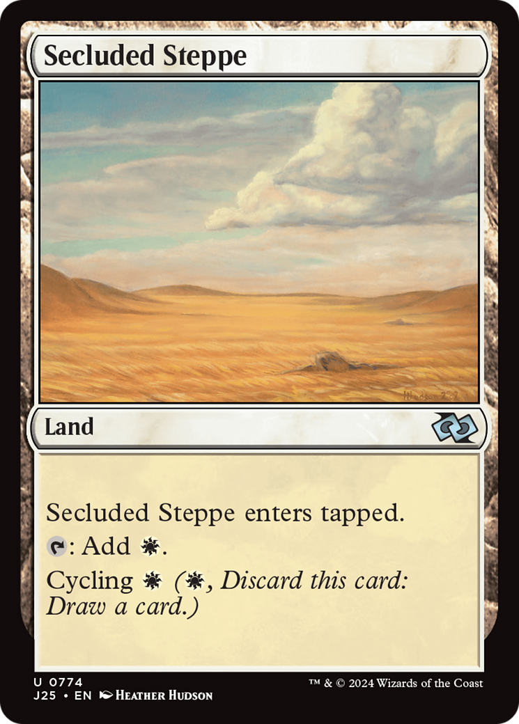 Secluded Steppe [Foundations Jumpstart] | Spectrum Games