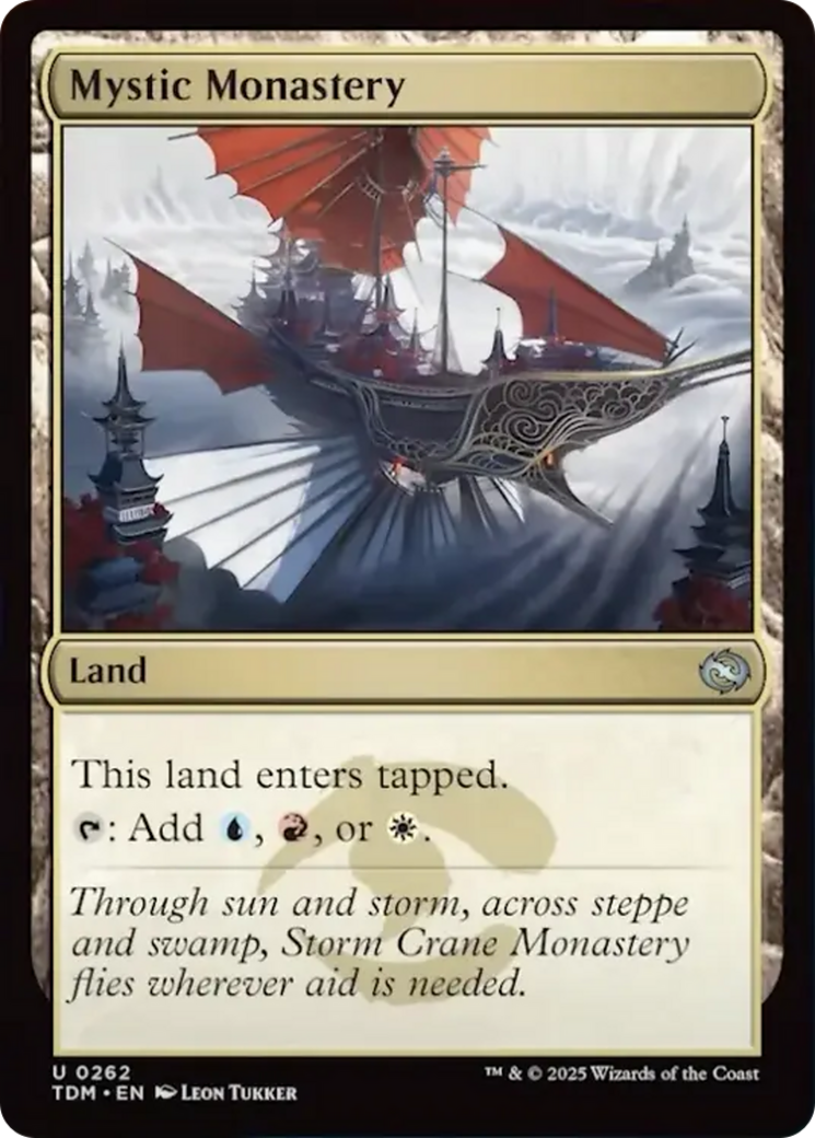 Mystic Monastery [Tarkir: Dragonstorm] | Spectrum Games