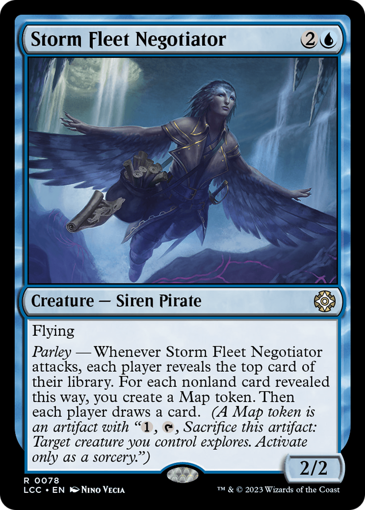 Storm Fleet Negotiator [The Lost Caverns of Ixalan Commander] | Spectrum Games