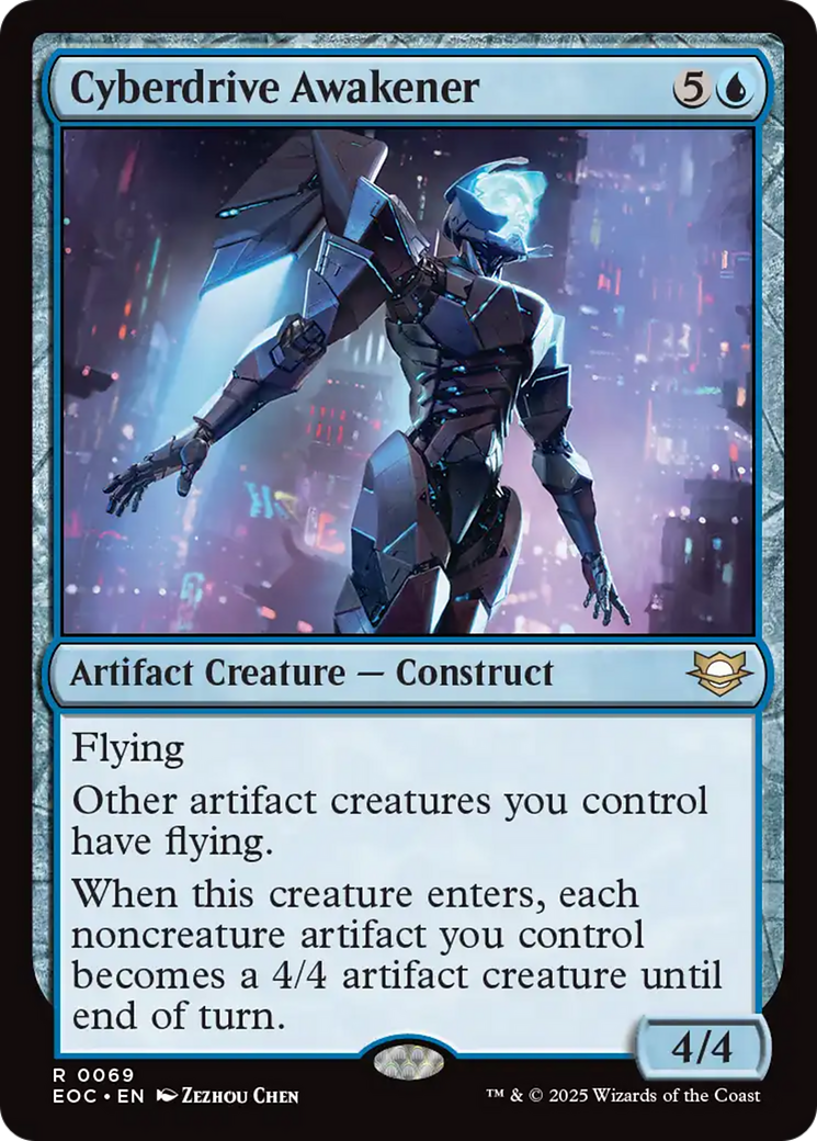 Cyberdrive Awakener [Edge of Eternities Commander] | Spectrum Games