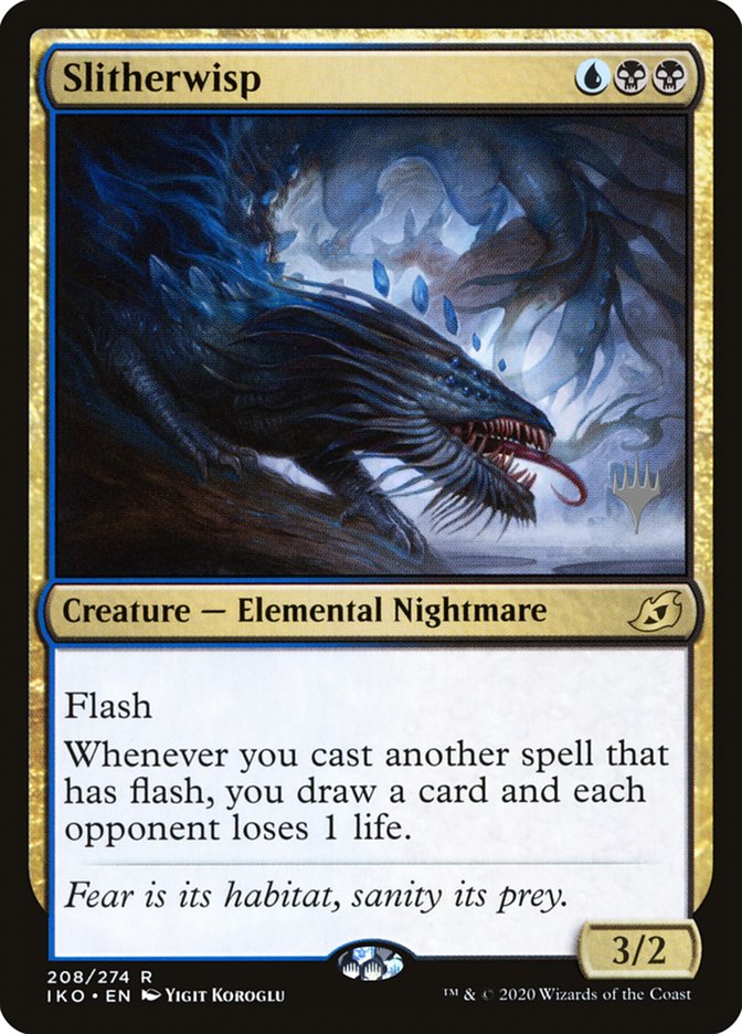 Slitherwisp (Promo Pack) [Ikoria: Lair of Behemoths Promos] | Spectrum Games