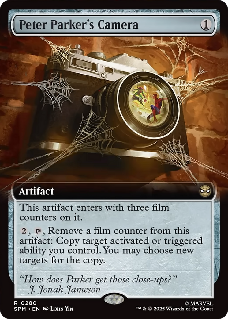 Peter Parker's Camera (Extended Art) [Marvel's Spider-Man] | Spectrum Games