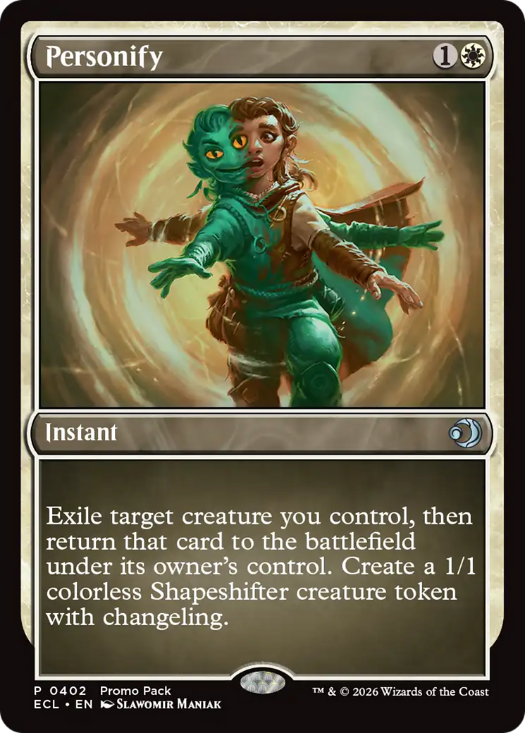 Personify [Lorwyn Eclipsed Promos] | Spectrum Games
