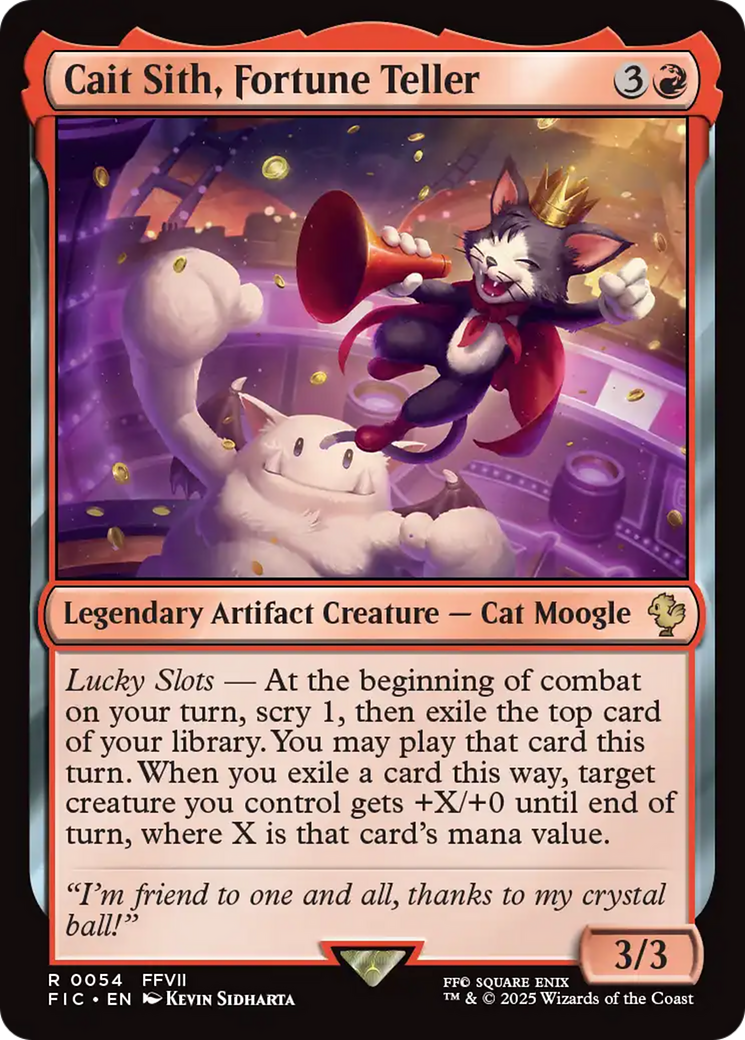 Cait Sith, Fortune Teller [FINAL FANTASY Commander] | Spectrum Games