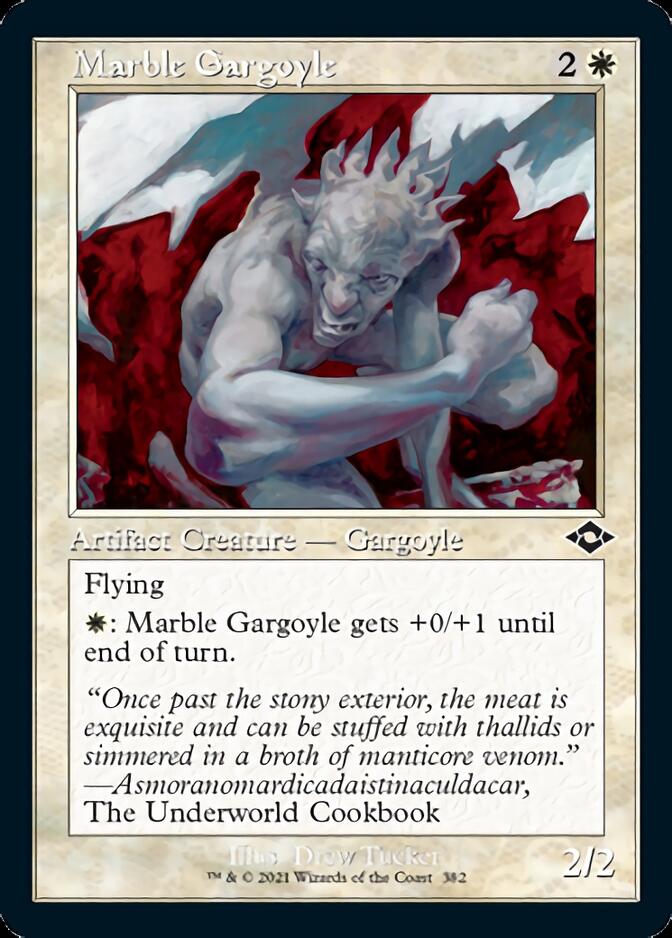 Marble Gargoyle (Retro Foil Etched) [Modern Horizons 2] | Spectrum Games