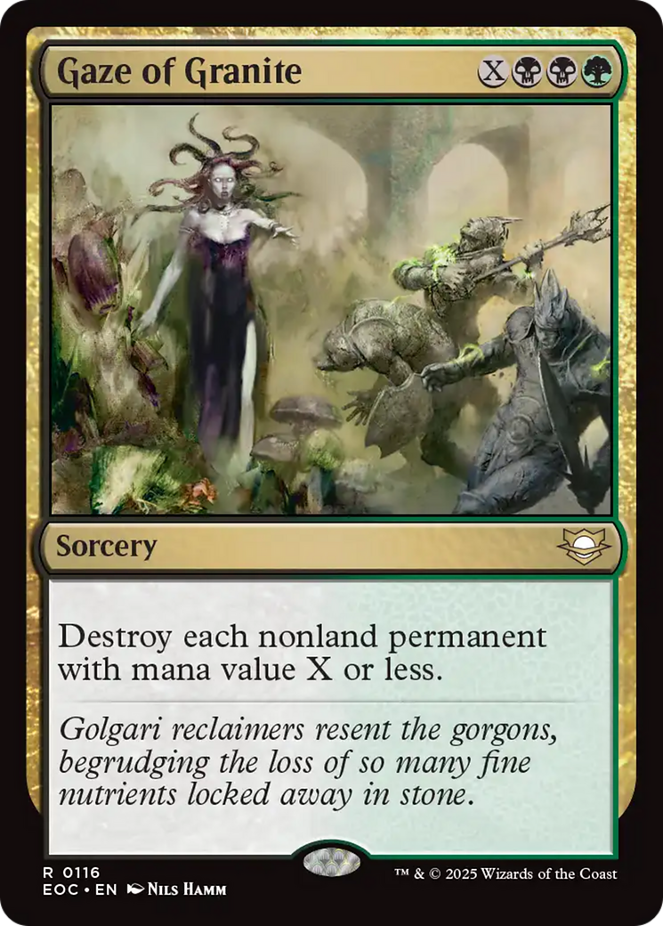 Gaze of Granite [Edge of Eternities Commander] | Spectrum Games