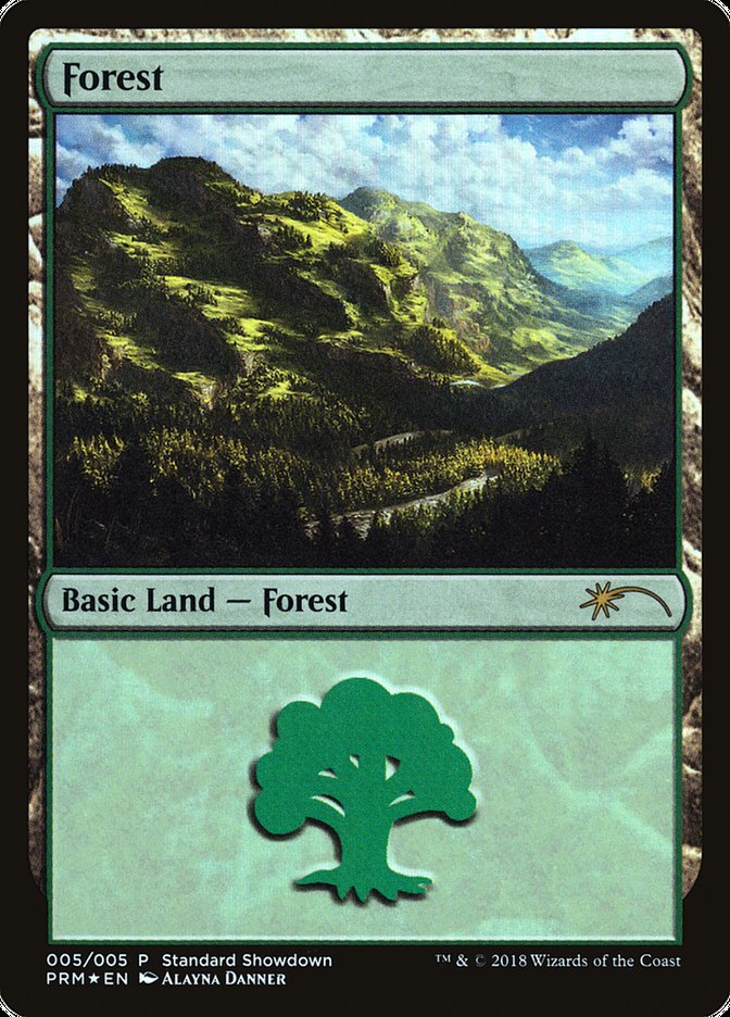 Forest (Alayna Danner) [Standard Showdown Promos] | Spectrum Games