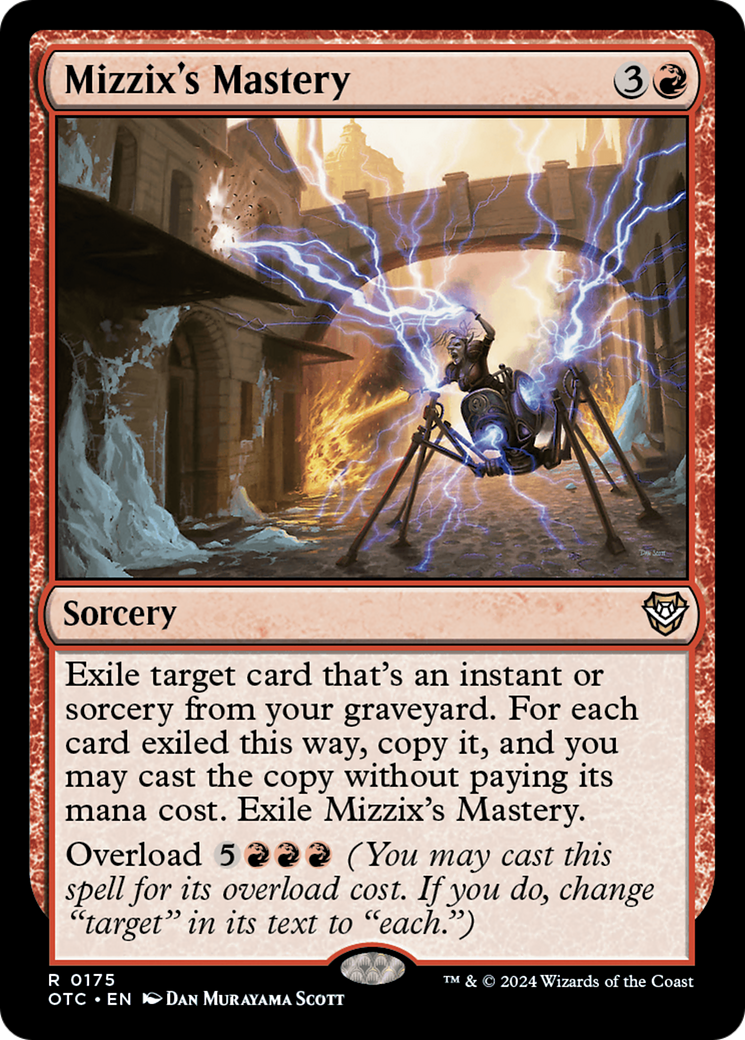 Mizzix's Mastery [Outlaws of Thunder Junction Commander] | Spectrum Games