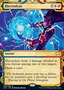 Electrolyze (Foil Etched) [Strixhaven: Mystical Archive] | Spectrum Games