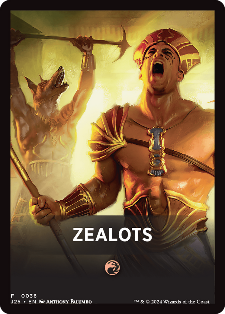 Zealots Theme Card [Foundations Jumpstart Front Cards] | Spectrum Games