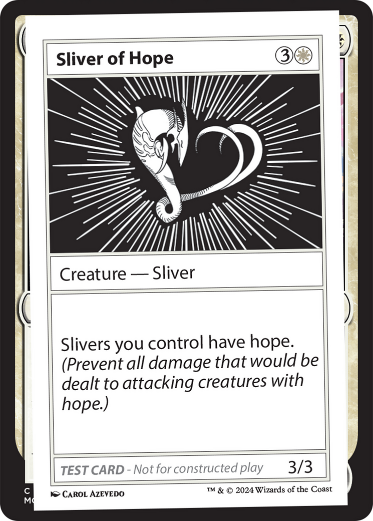 Sliver of Hope [Mystery Booster 2 Playtest Cards] | Spectrum Games