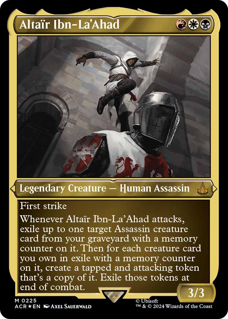 Altair Ibn-La'Ahad (Foil Etched) [Assassin's Creed] | Spectrum Games