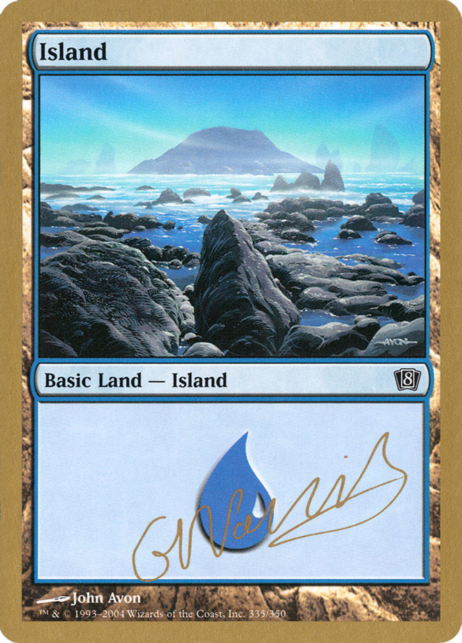 Island (gn335) (Gabriel Nassif) [World Championship Decks 2004] | Spectrum Games