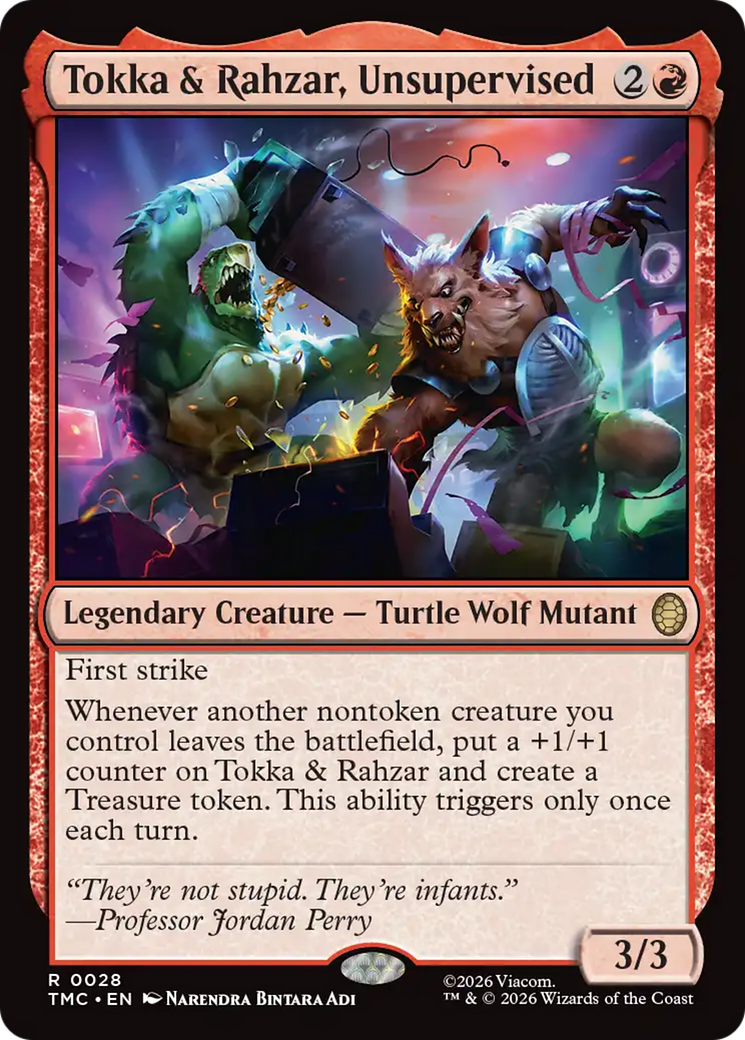 Tokka & Rahzar, Unsupervised [Teenage Mutant Ninja Turtles Commander] | Spectrum Games