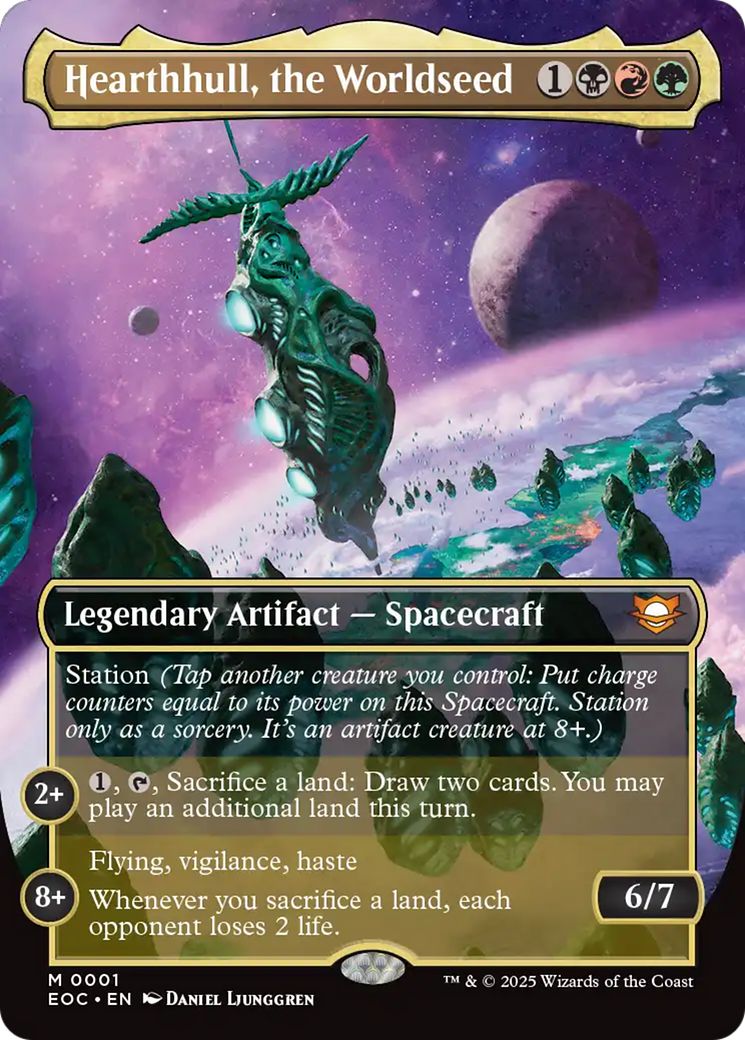 Hearthhull, the Worldseed (Borderless) [Edge of Eternities Commander] | Spectrum Games