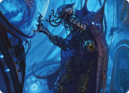 Atmosphere Surgeon Art Card [Phyrexia: All Will Be One Art Series] | Spectrum Games