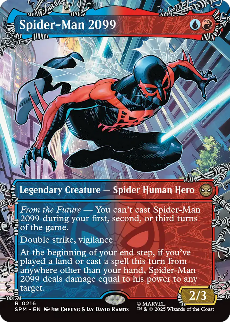 Spider-Man 2099 (0216) (Borderless) [Marvel's Spider-Man] | Spectrum Games