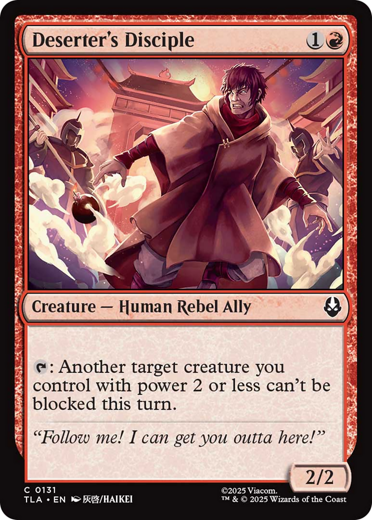 Deserter's Disciple [Avatar: The Last Airbender] | Spectrum Games