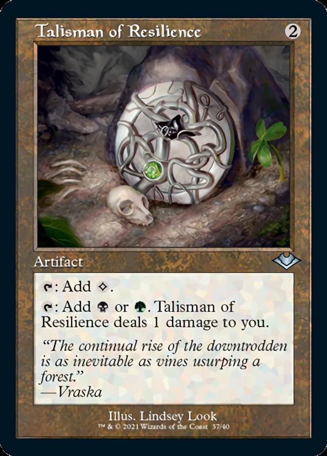 Talisman of Resilience (Retro Foil Etched) [Modern Horizons] | Spectrum Games