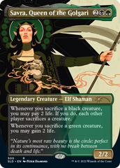 Savra, Queen of the Golgari (Borderless) [Secret Lair Drop Series] | Spectrum Games