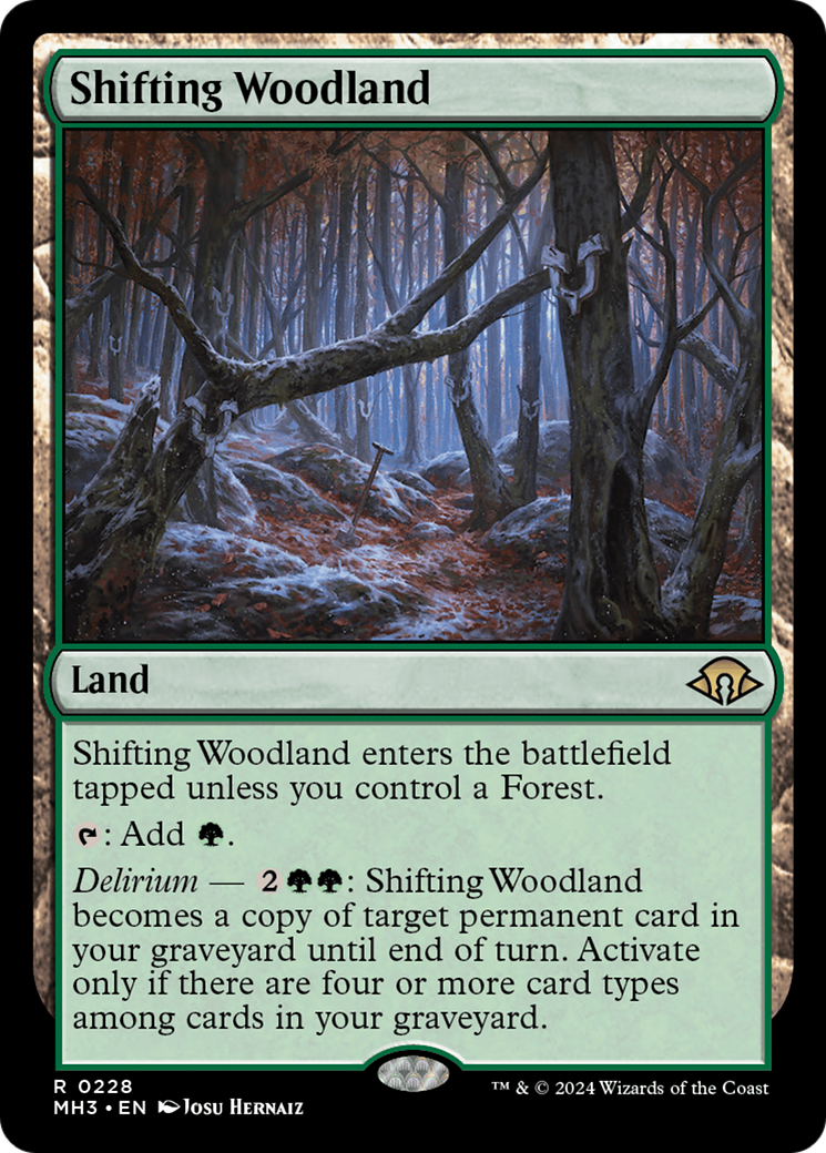 Shifting Woodland [Modern Horizons 3] | Spectrum Games