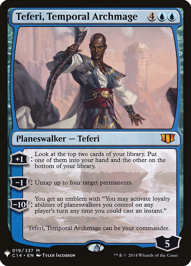 Teferi, Temporal Archmage [Mystery Booster] | Spectrum Games