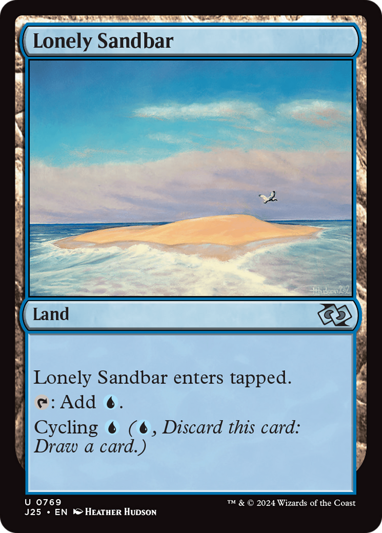 Lonely Sandbar [Foundations Jumpstart] | Spectrum Games