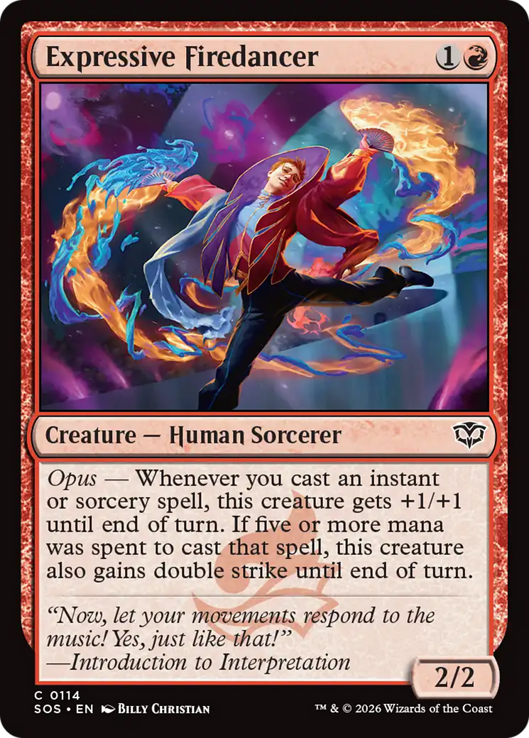 Expressive Firedancer [Secrets of Strixhaven] | Spectrum Games