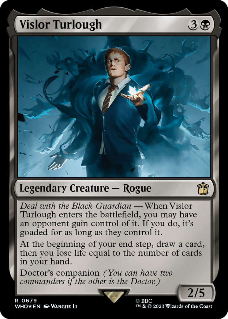 Vislor Turlough (Surge Foil) [Doctor Who] | Spectrum Games