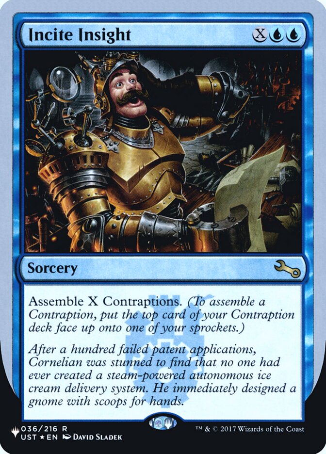Incite Insight (Unfinity Foil Edition) [The List] | Spectrum Games