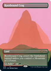 Rootbound Crag (Borderless) [Secret Lair Drop Series] | Spectrum Games