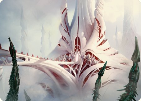 The Fair Basilica Art Card [Phyrexia: All Will Be One Art Series] | Spectrum Games