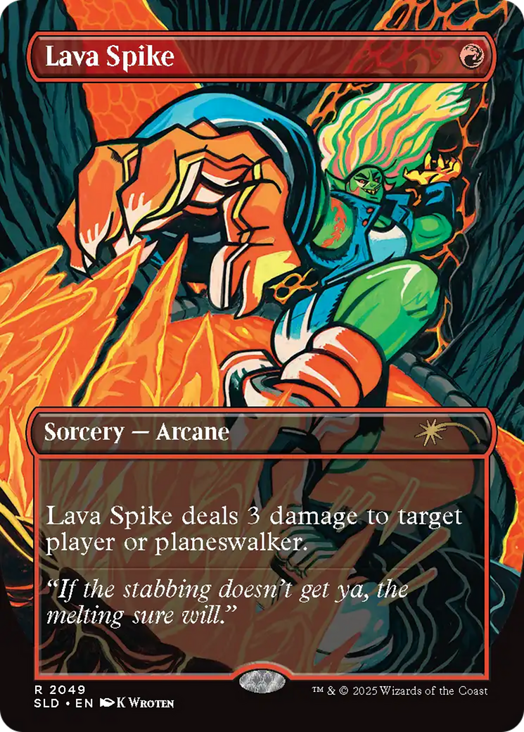 Lava Spike (2049) [Secret Lair Drop Series] | Spectrum Games