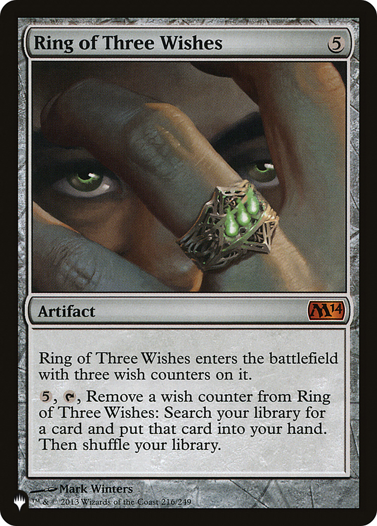 Ring of Three Wishes [The List] | Spectrum Games