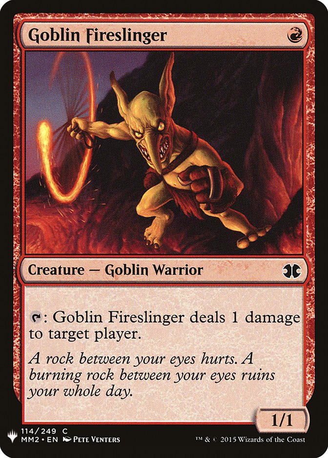Goblin Fireslinger [Mystery Booster] | Spectrum Games