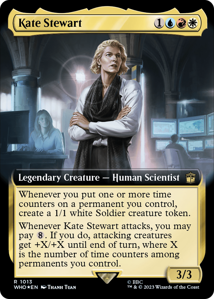 Kate Stewart (Extended Art) (Surge Foil) [Doctor Who] | Spectrum Games