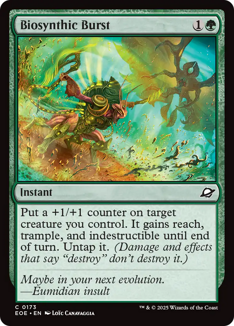 Biosynthic Burst [Edge of Eternities] | Spectrum Games